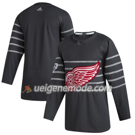 Herren Detroit Red Wings Trikot Blank Grau Adidas 2020 NHL All-Star Authentic